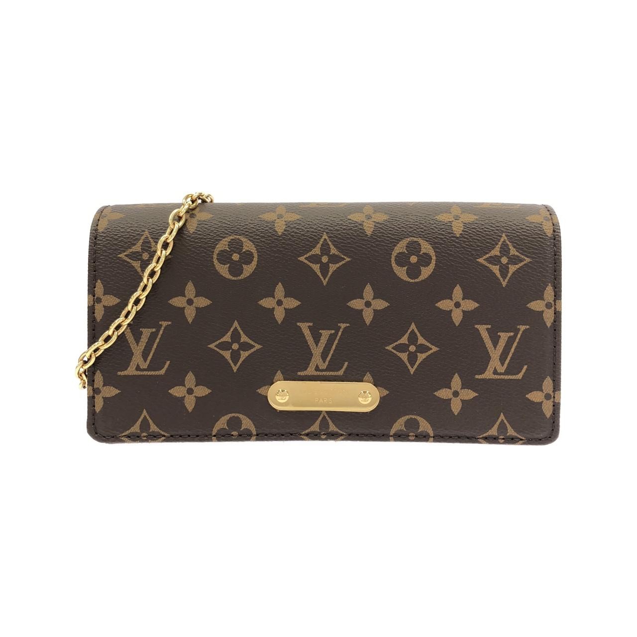 Louis Vuitton Monogram Wallet on Chain Lily M82509 Shoulder Bag