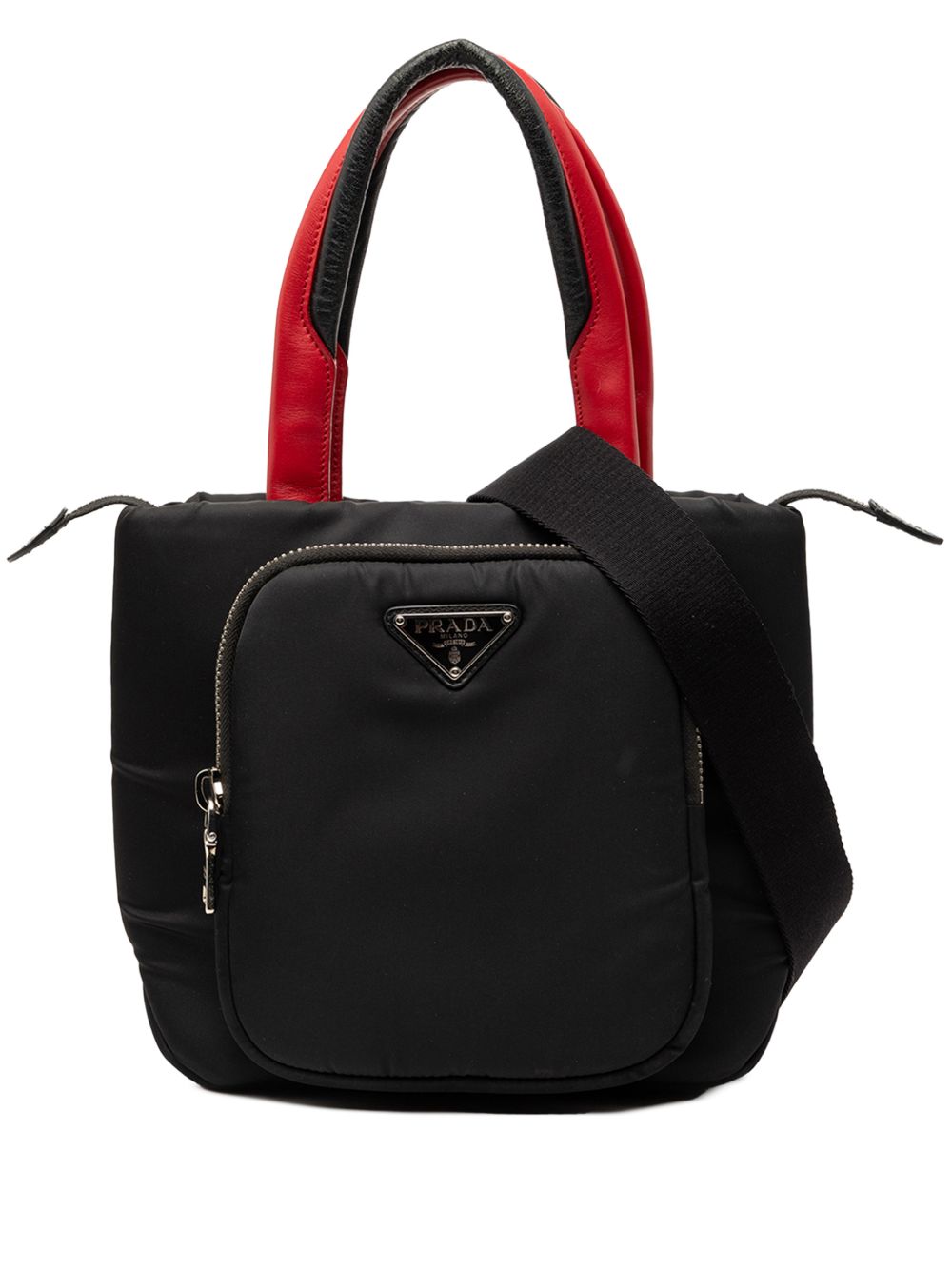 2013-2025 Small Tessuto Pocket Top Handle Cargo Bag satchel