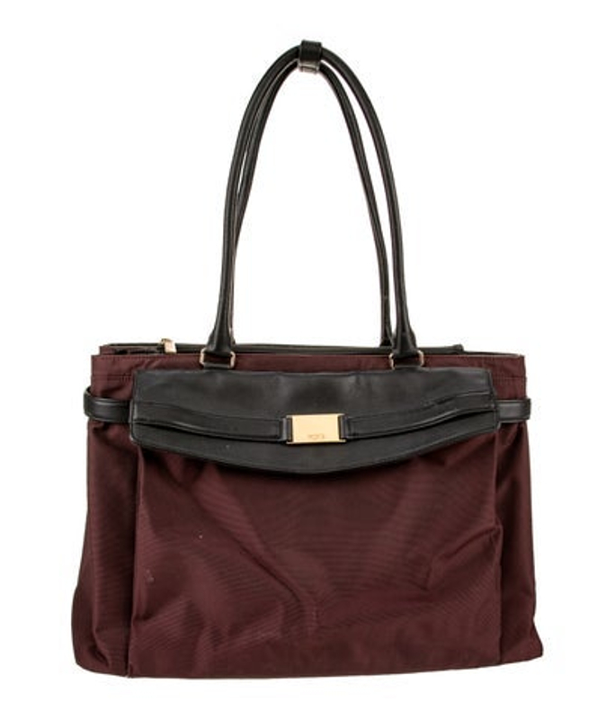 Tumi Canvas Shoulder Bag