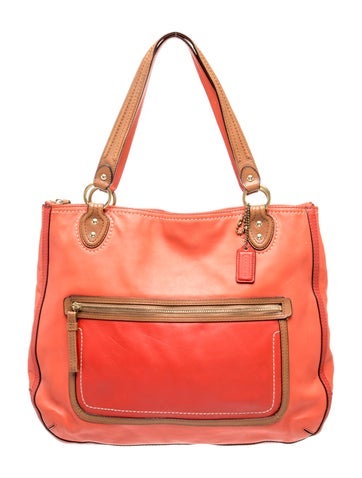 Leather Top Handle Bag