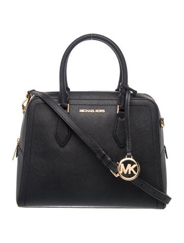 Saffiano Leather Top Handle Bag