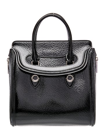 Alexander McQueen Leather Top Handle Bag