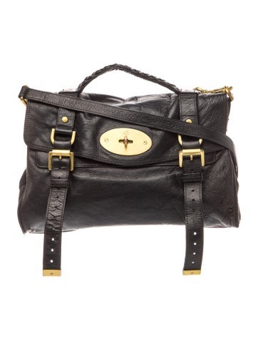 Leather Top Handle Bag