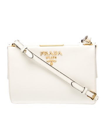 Saffiano Leather Crossbody Bag