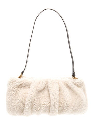 Shearling Shoulder Bag