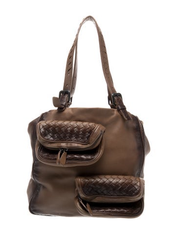 Bottega Veneta Intrecciato Scarabee Multi Pocket Tote Medium Vintage
