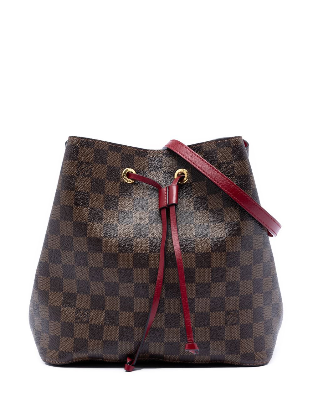 Louis Vuitton 2019 Damier Ebene Neonoe MM bucket bag