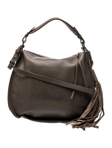 Leather Top Handle Bag