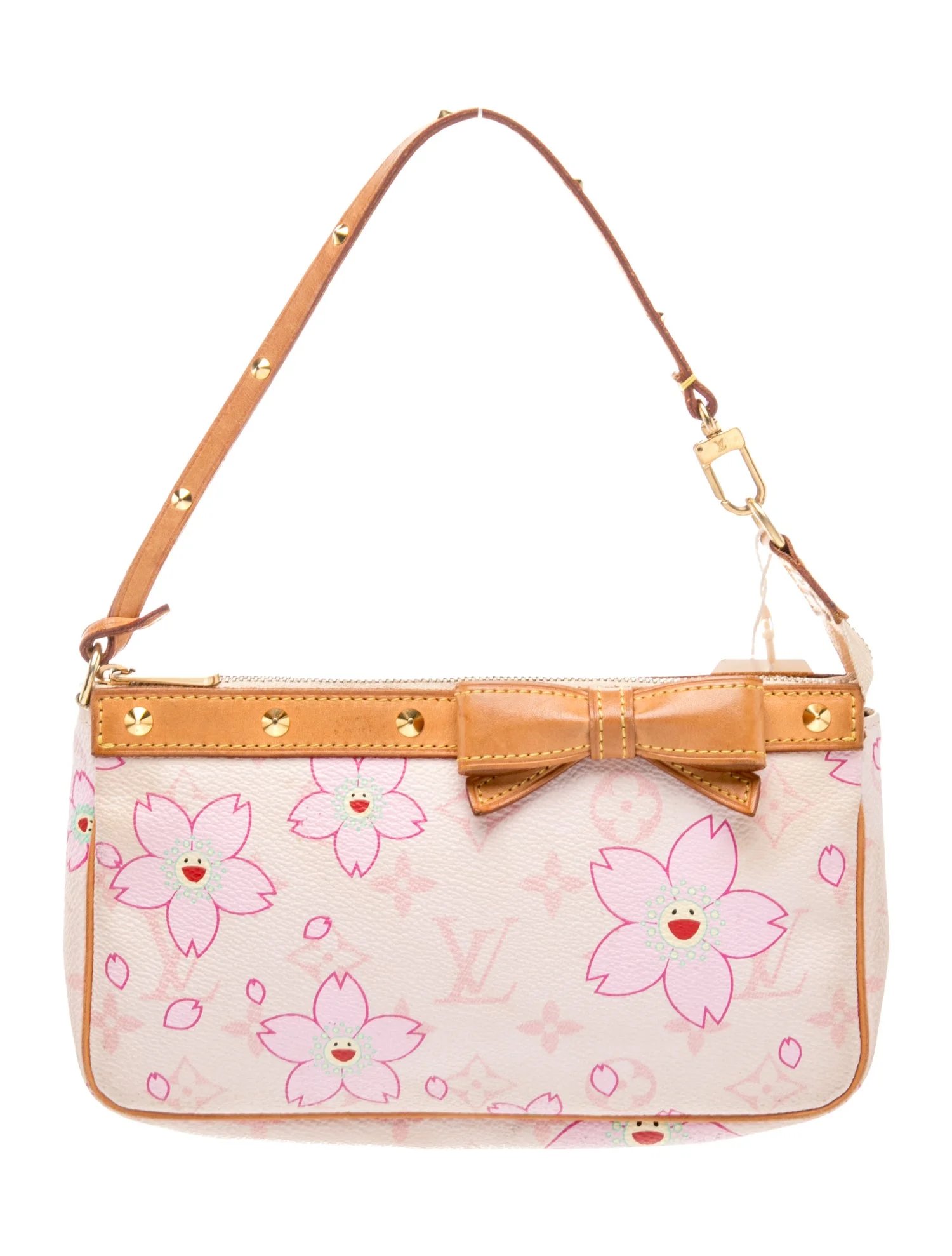 Coated Canvas Pochette Accessoires