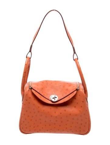 Hermes Ostrich Lindy 26