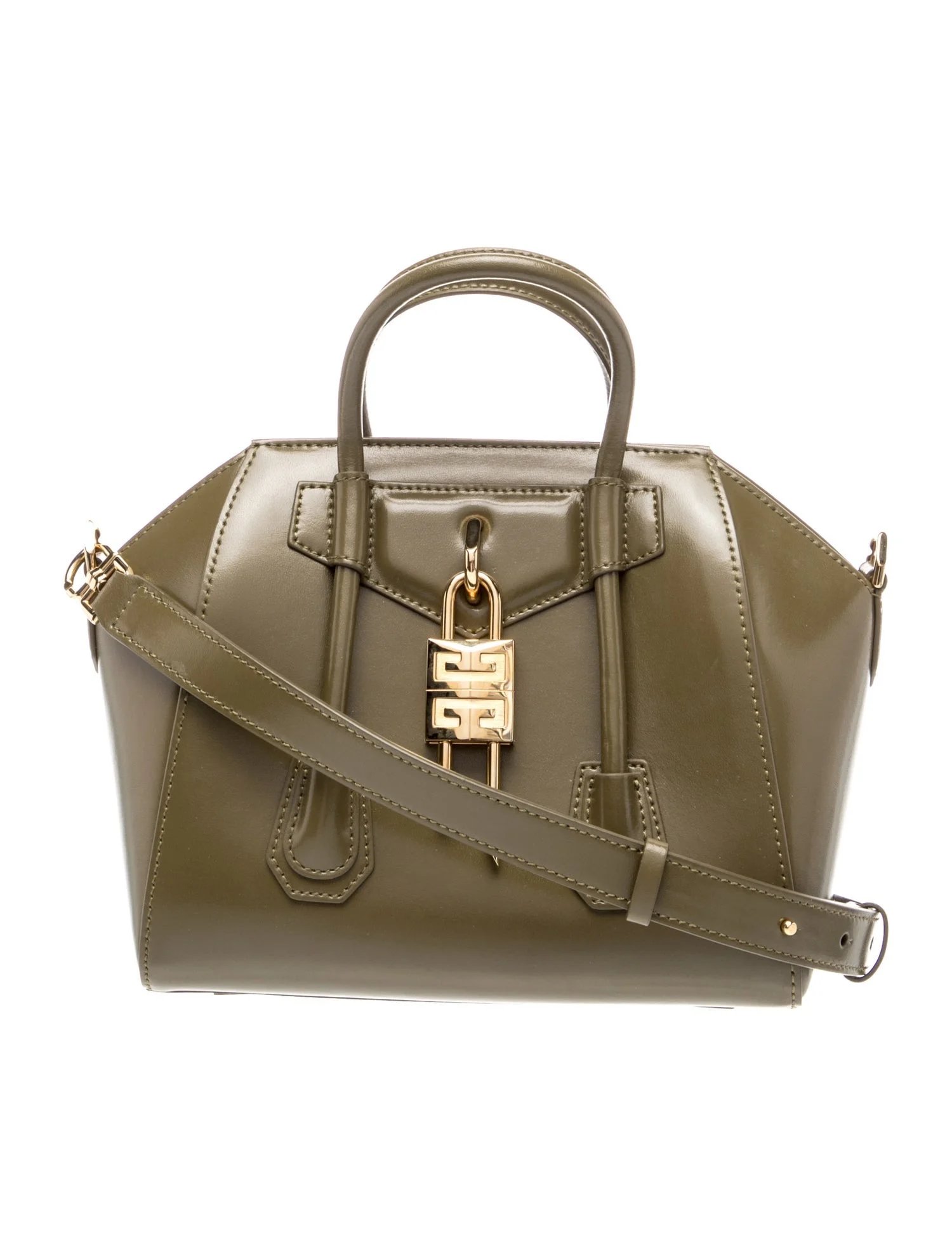 Givenchy Leather Antigona Lock Small 2023