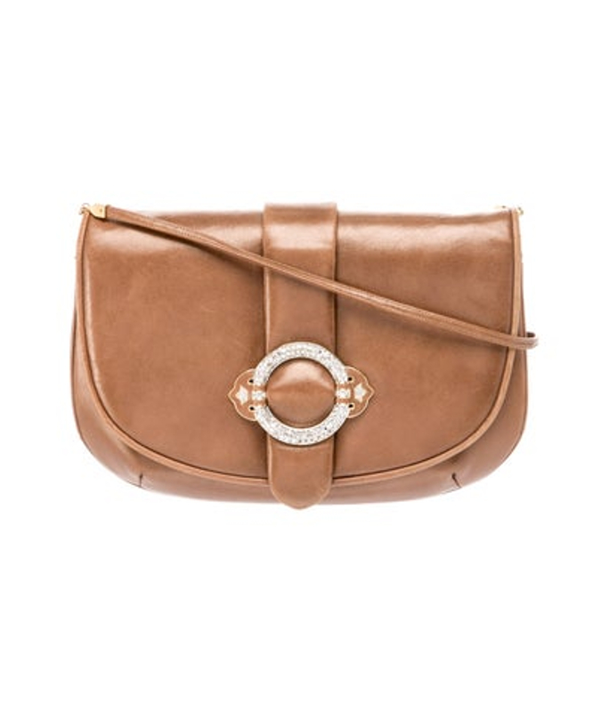 Judith Leiber Leiber Leather Crossbody Bag