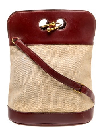 Hermes Box & Toile Alix Shoulder Bag