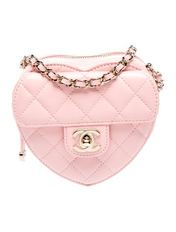 Mini CC In Love Heart Bag