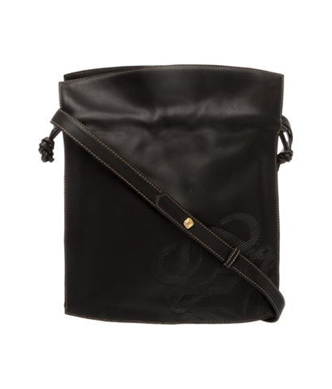 Loewe Leather Messenger Bag Vintage