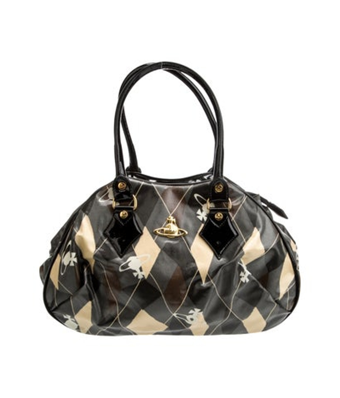 Vivienne Westwood Westwood Patent Leather Shoulder Bag