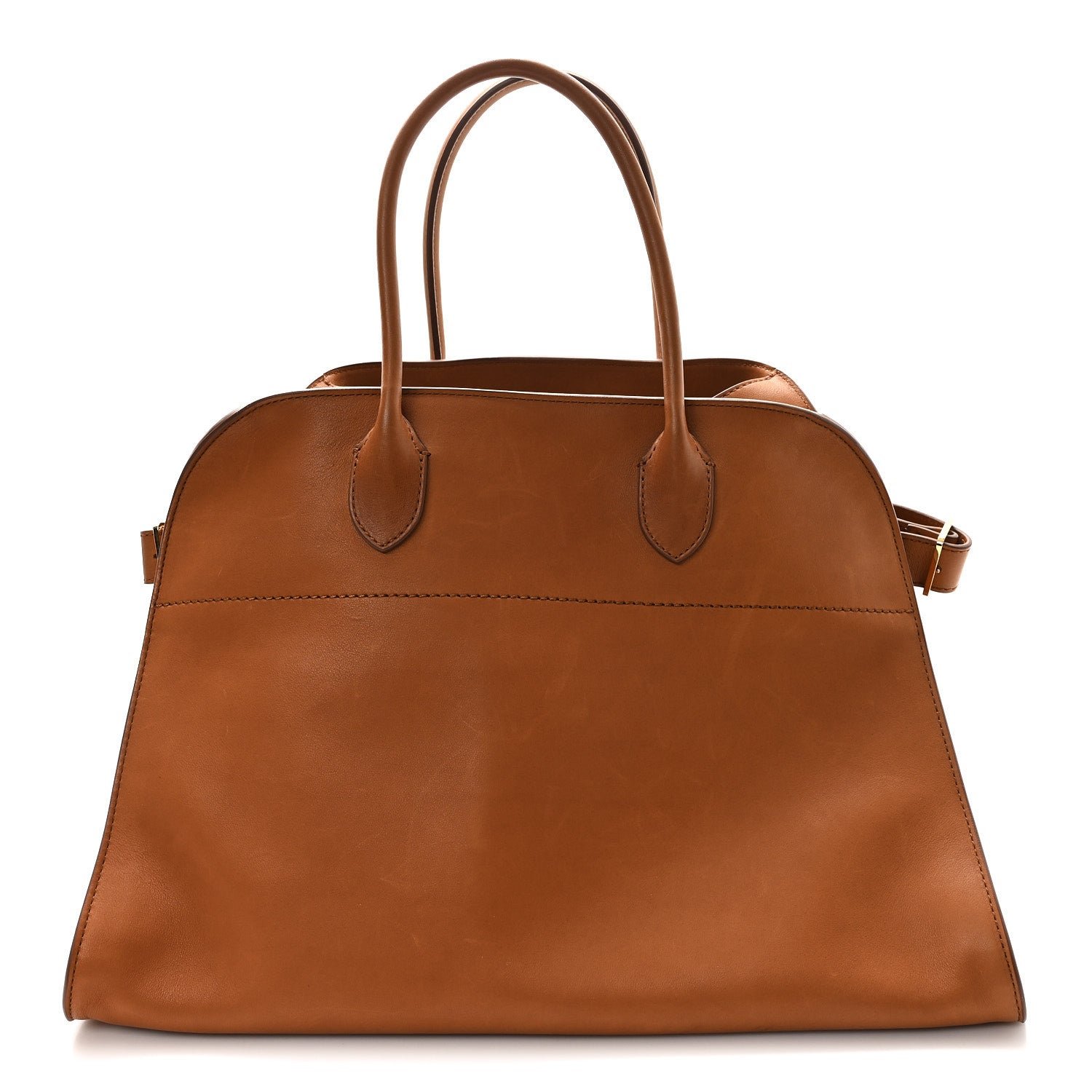 The Row The Row Polished Saddle Calfskin Soft Margaux 15 Cuir