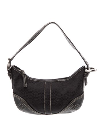 Coach Canvas Shoulder Bag