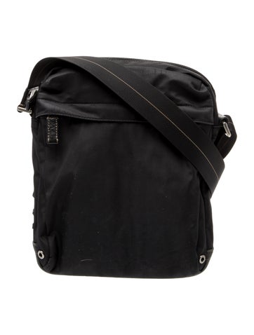 Nylon Messenger Bag