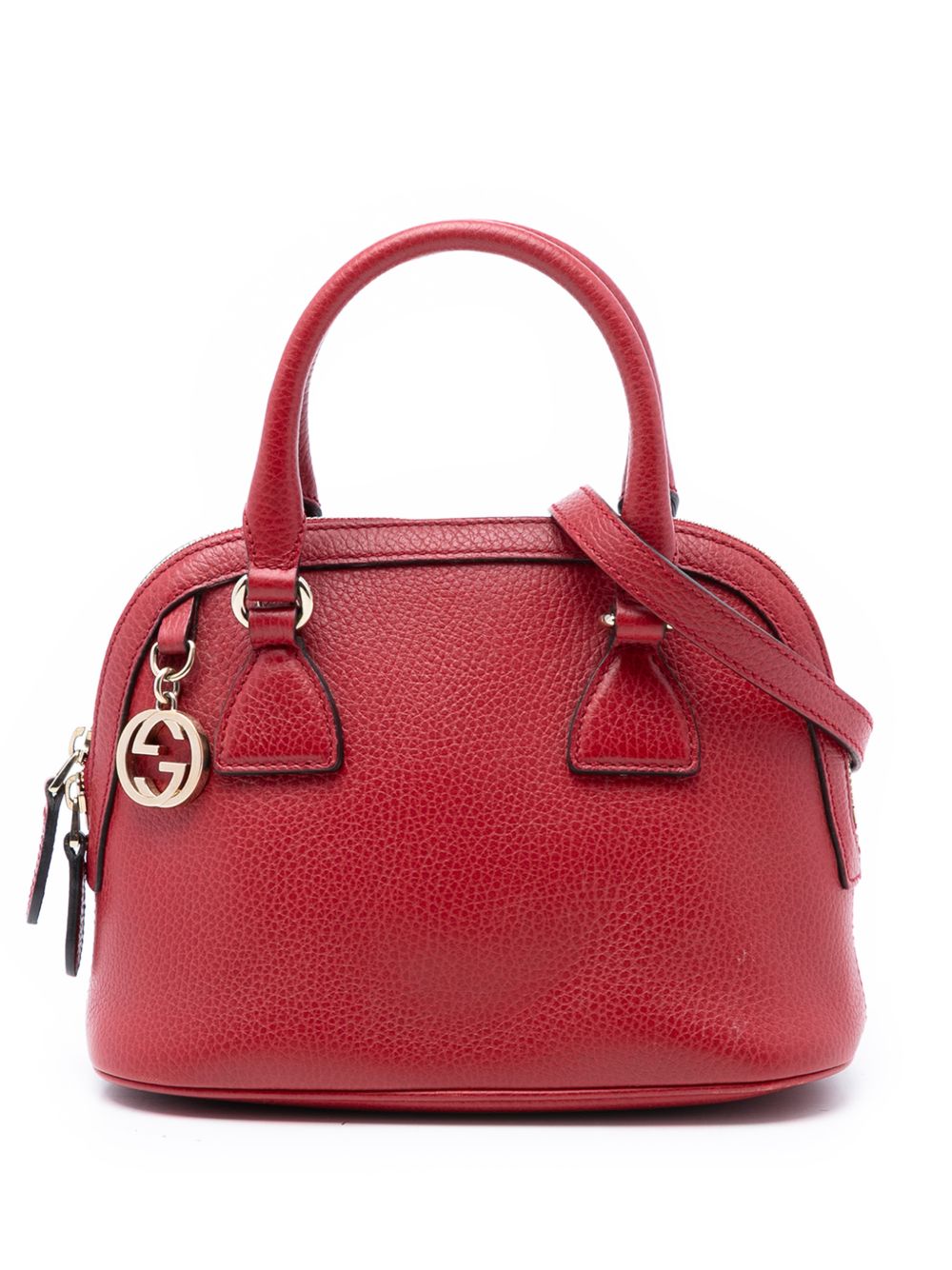 2016-2026 Mini Leather GG Charm Dome satchel