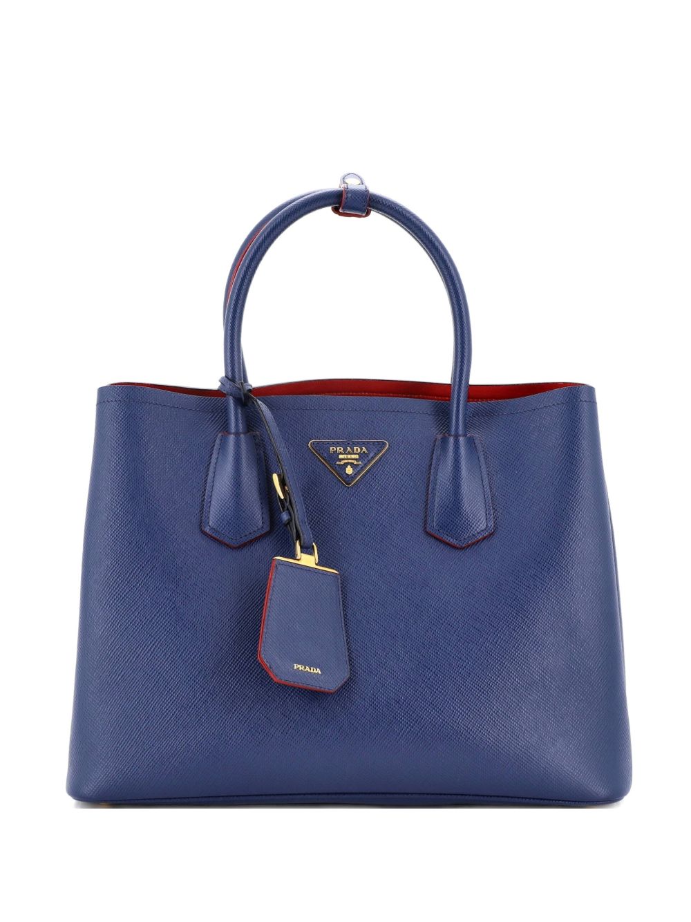 Cuir Double Saffiano Leather Medium tote bag