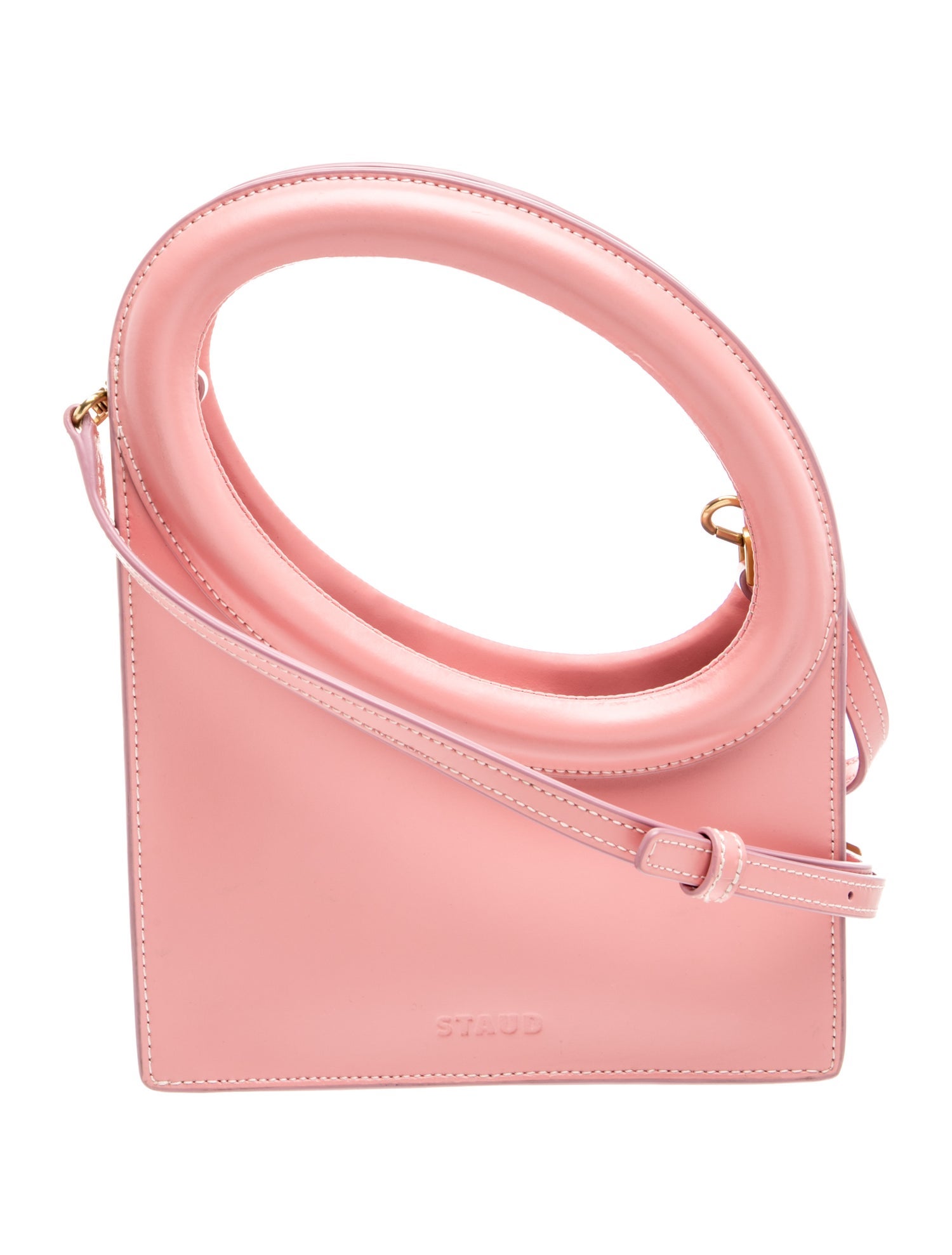 Leather Top Handle Bag