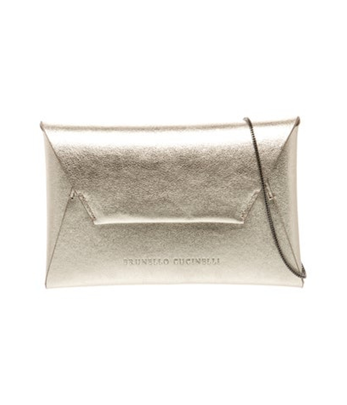 Brunello Cucinelli Cucinelli Leather Clutch