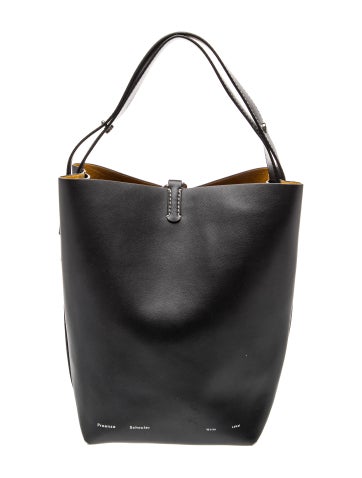 Leather Bucket Bag