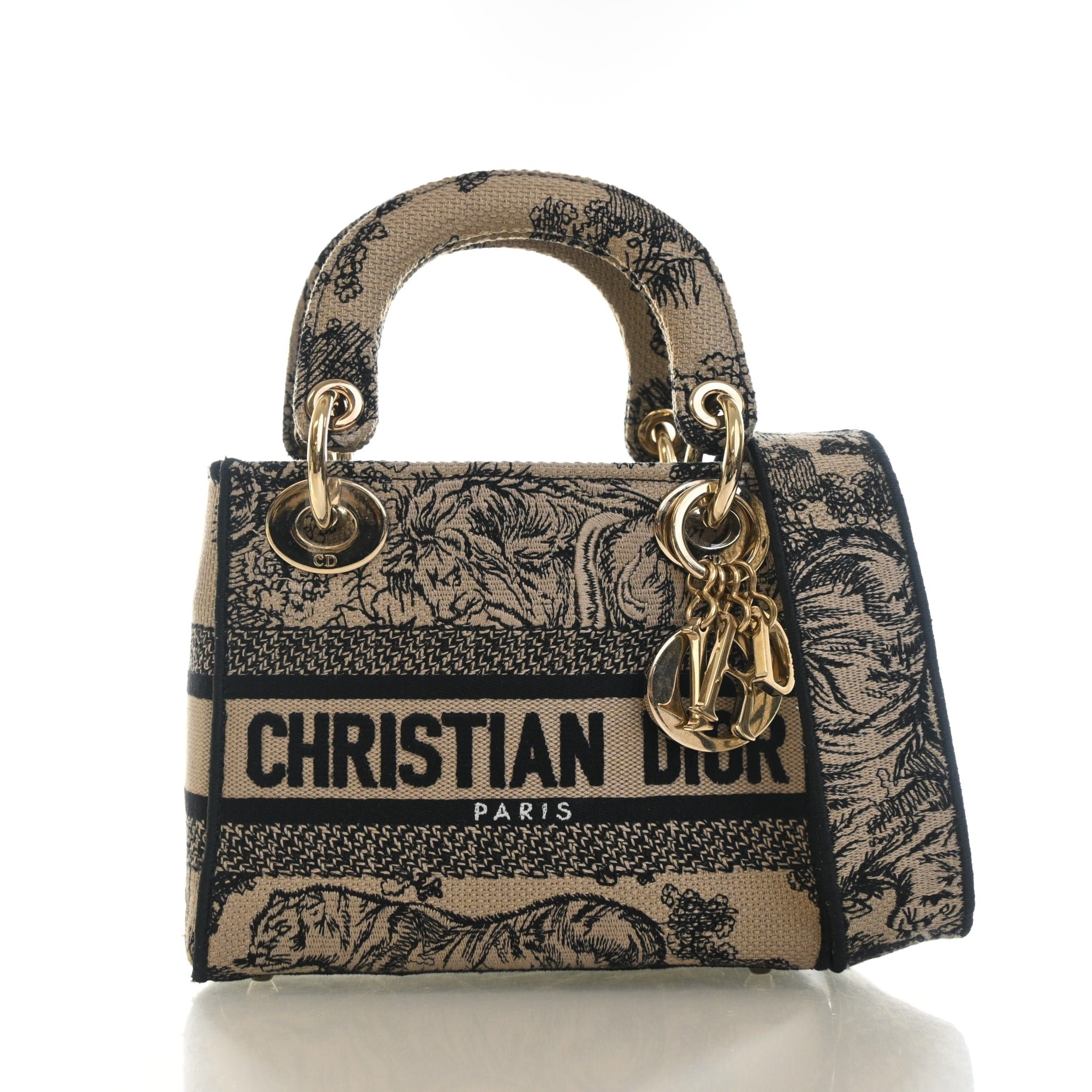 Christian Dior Mini Toile De Jouy Lady D-Lite