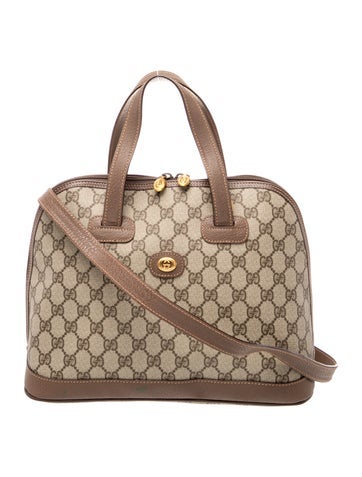 GG Supreme Top Handle Bag Vintage