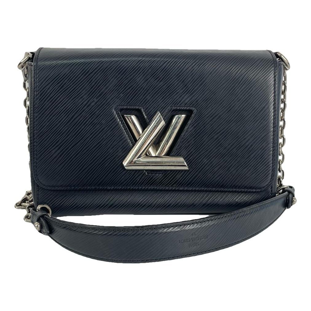 Twist leather handbag
