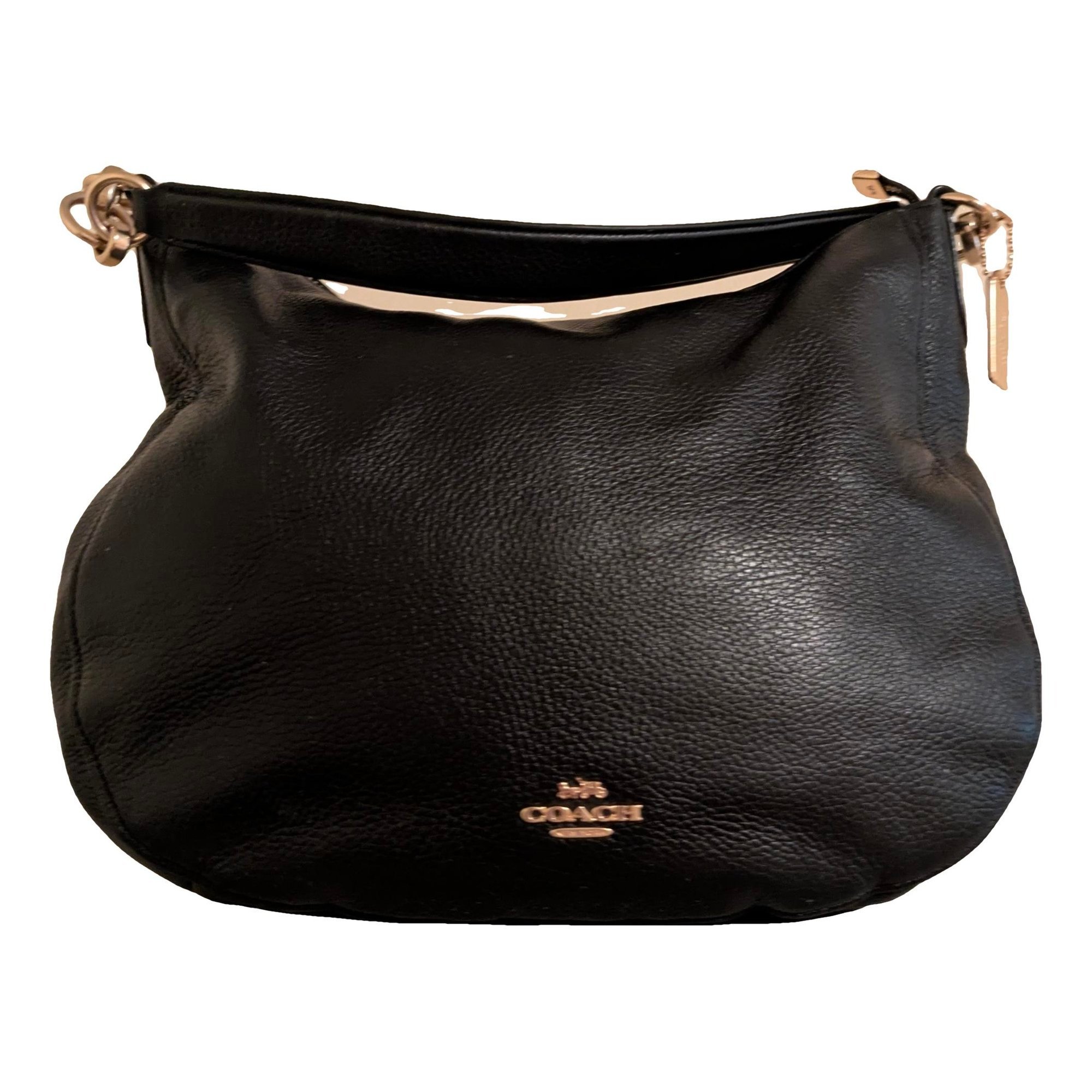 Abby duffle leather handbag