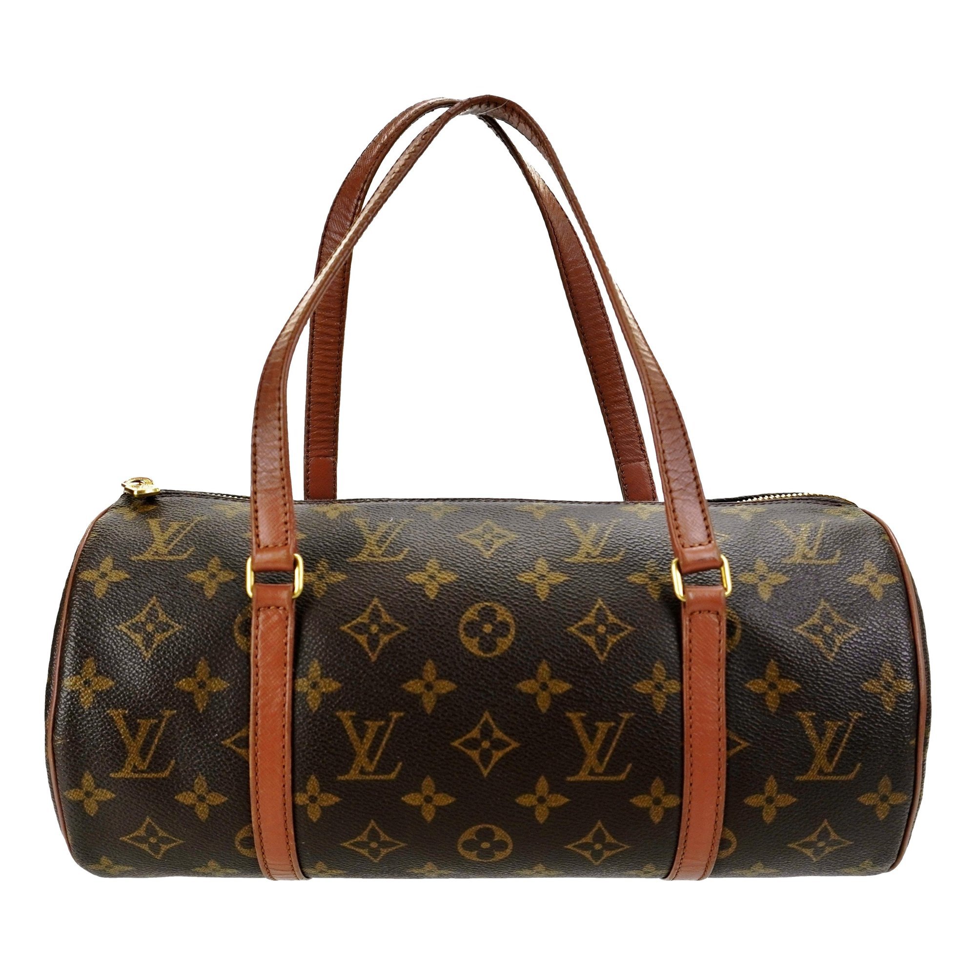 Papillon leather handbag