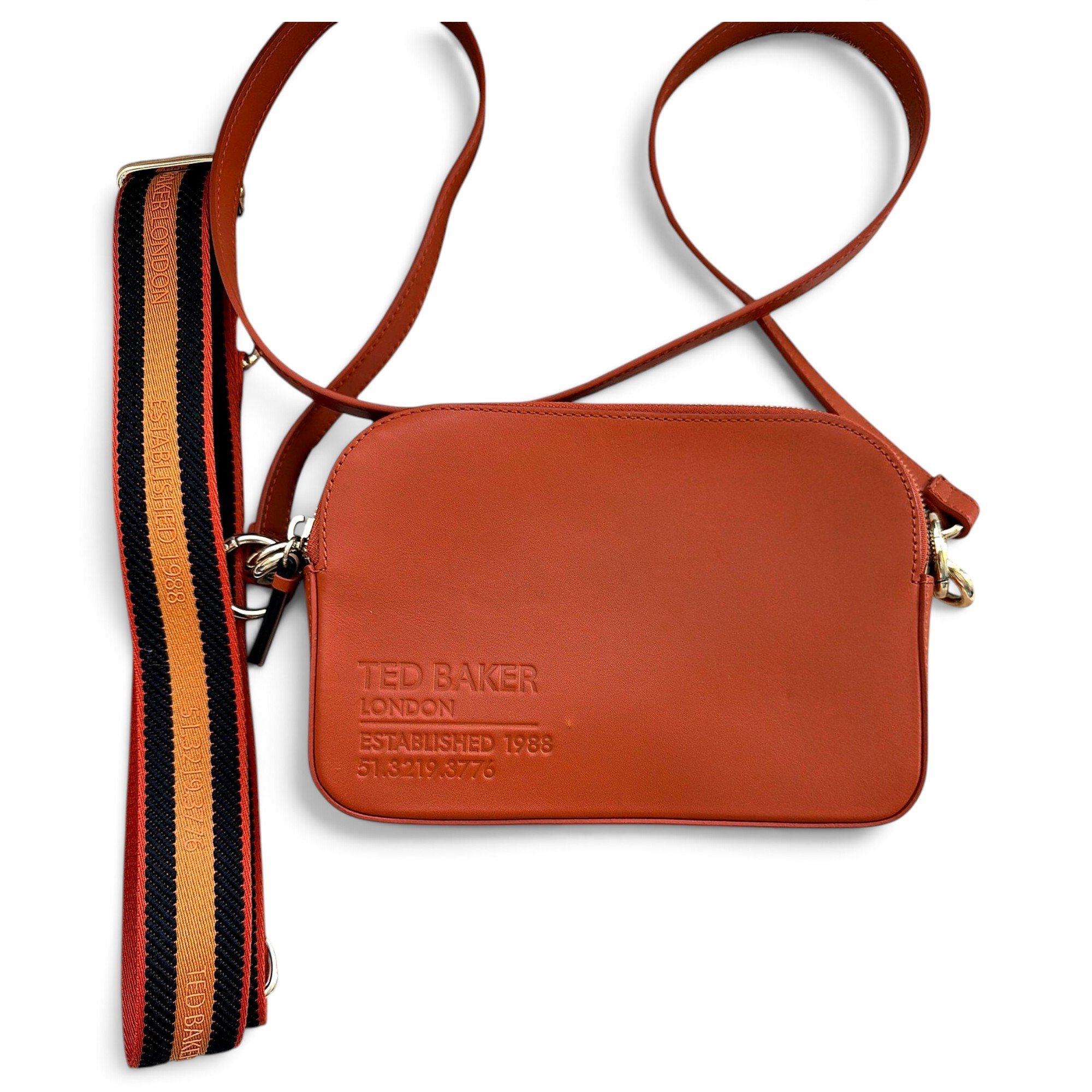 Leather crossbody bag