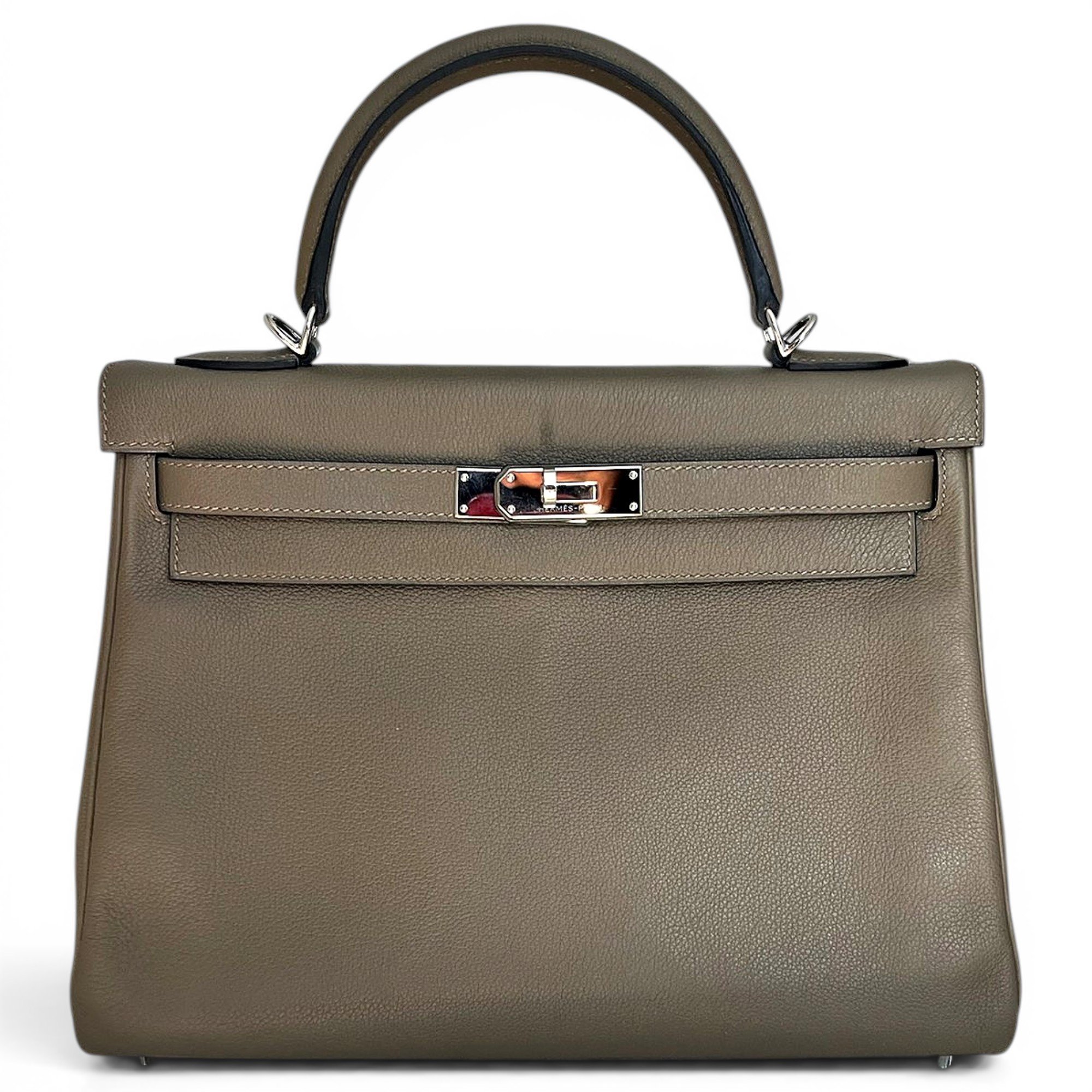 Kelly 32 leather handbag