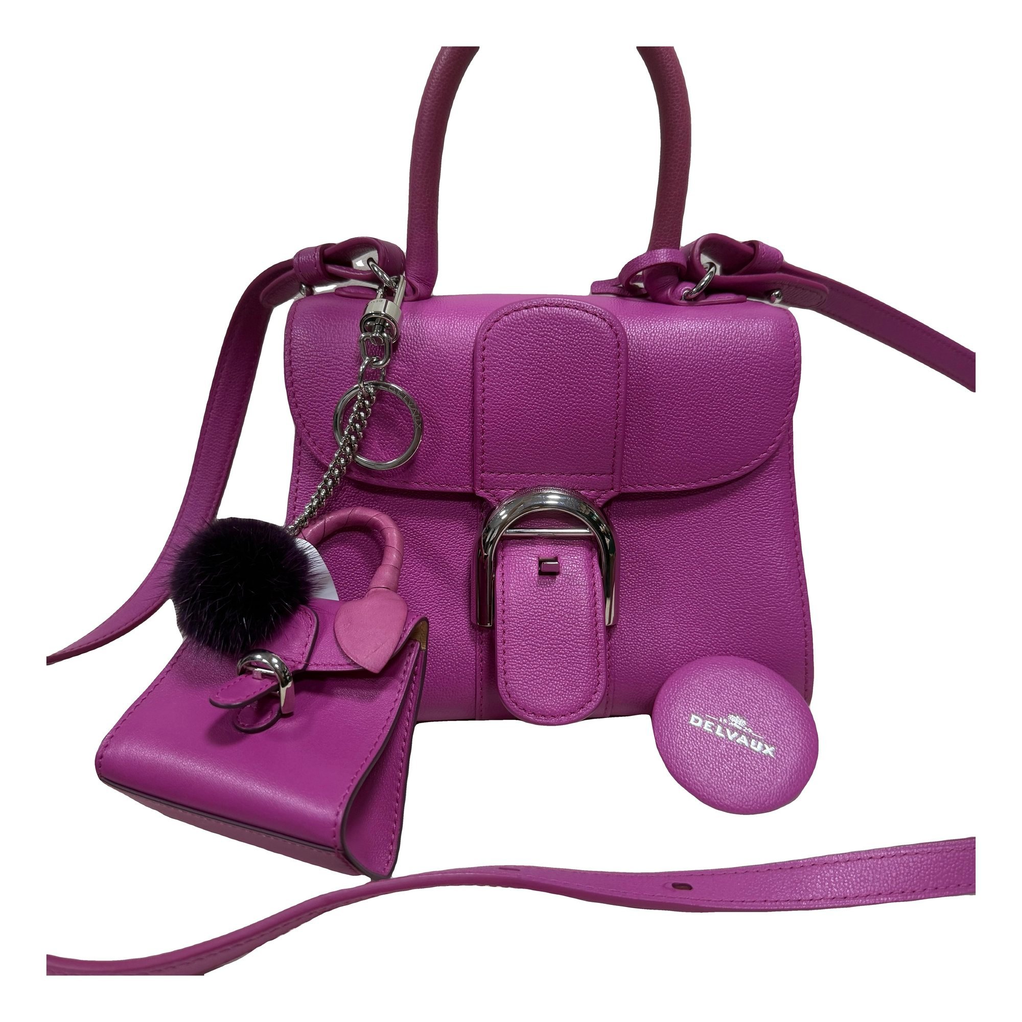 Brillant leather handbag