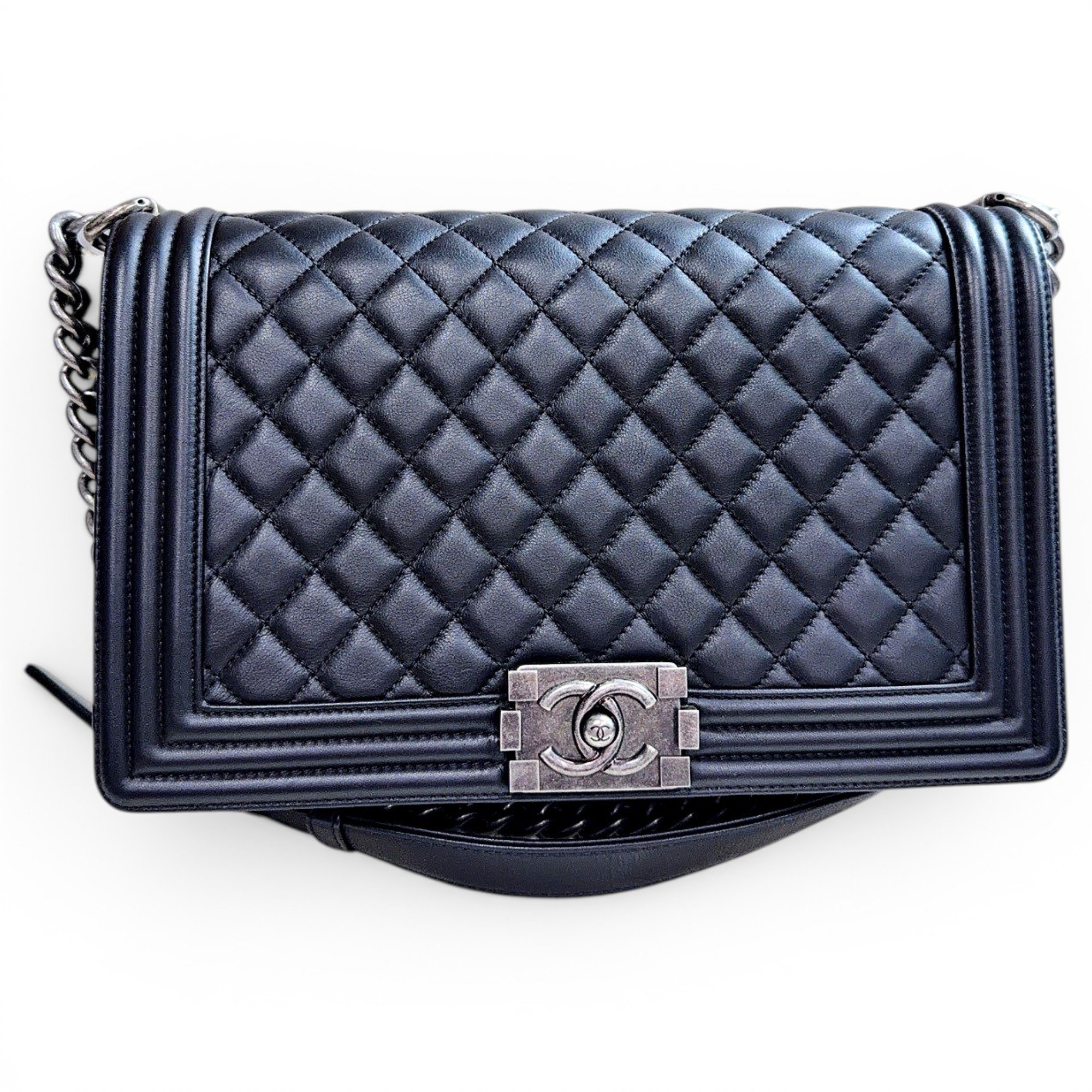 Boy leather handbag
