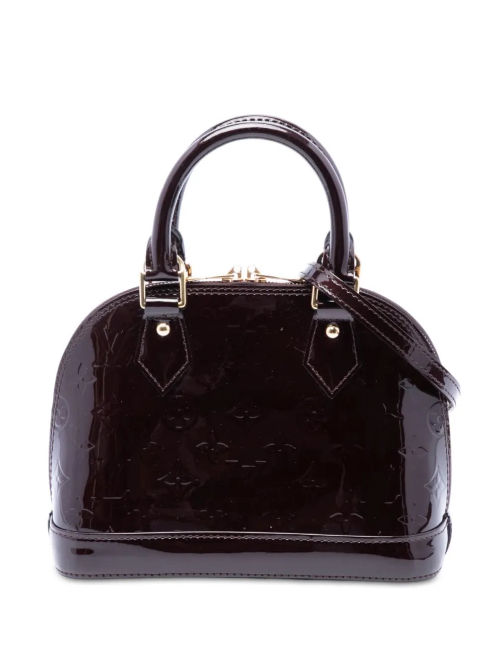 2017 Monogram Vernis Alma BB satchel