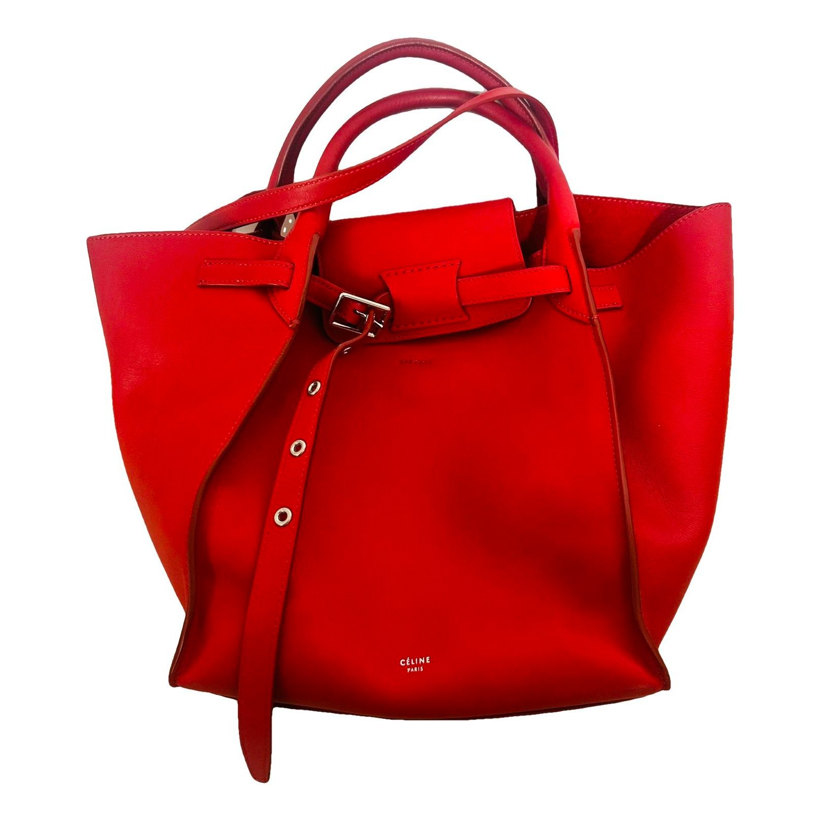 Big Bag leather handbag