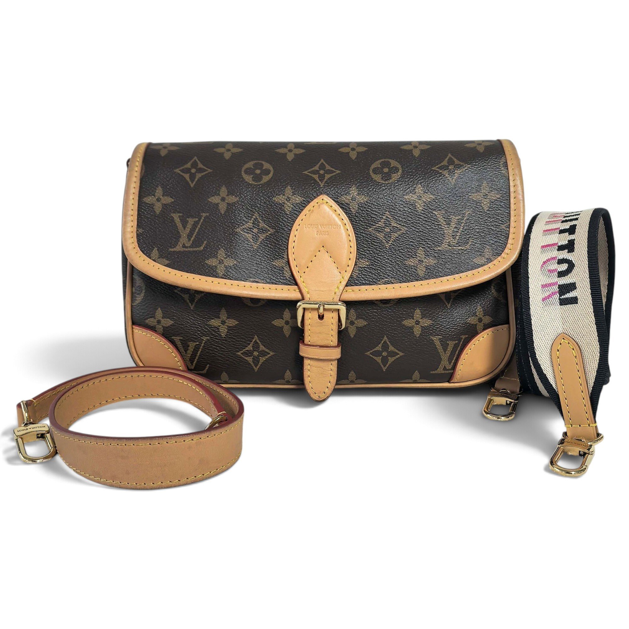 Diane leather crossbody bag