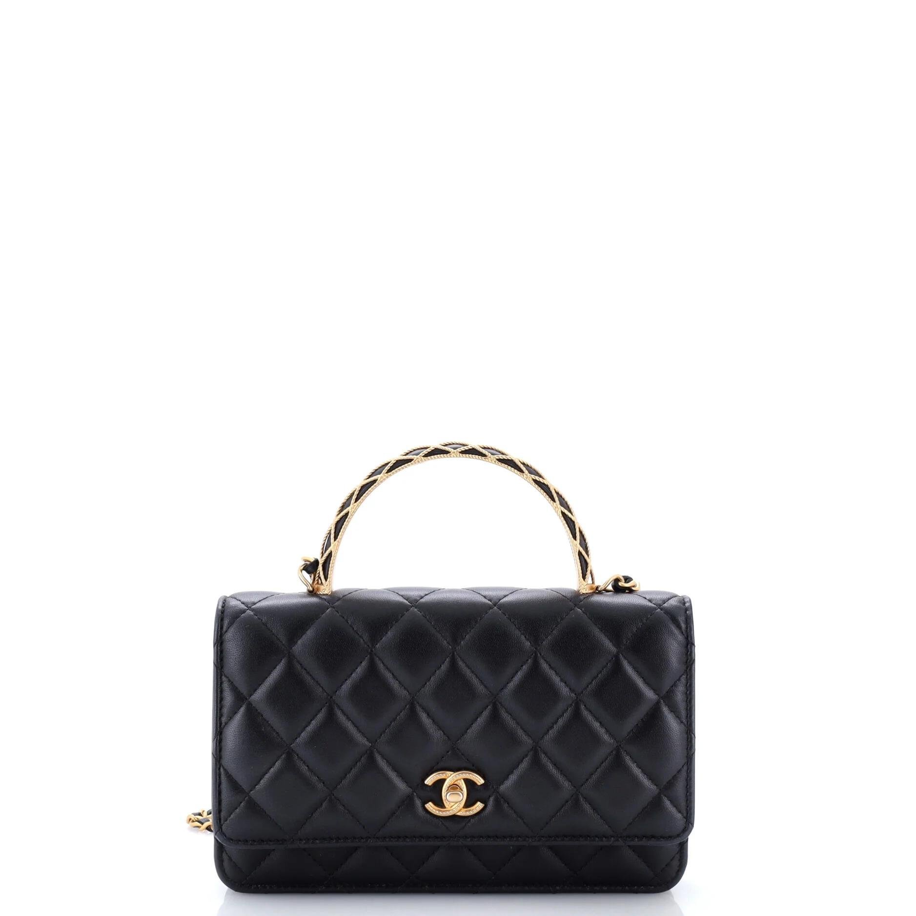Leather handbag