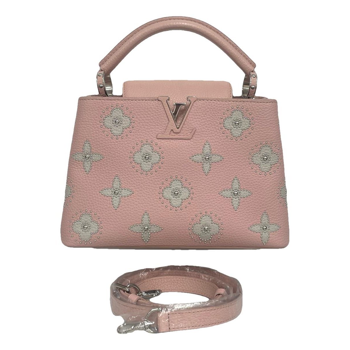 Capucines leather handbag