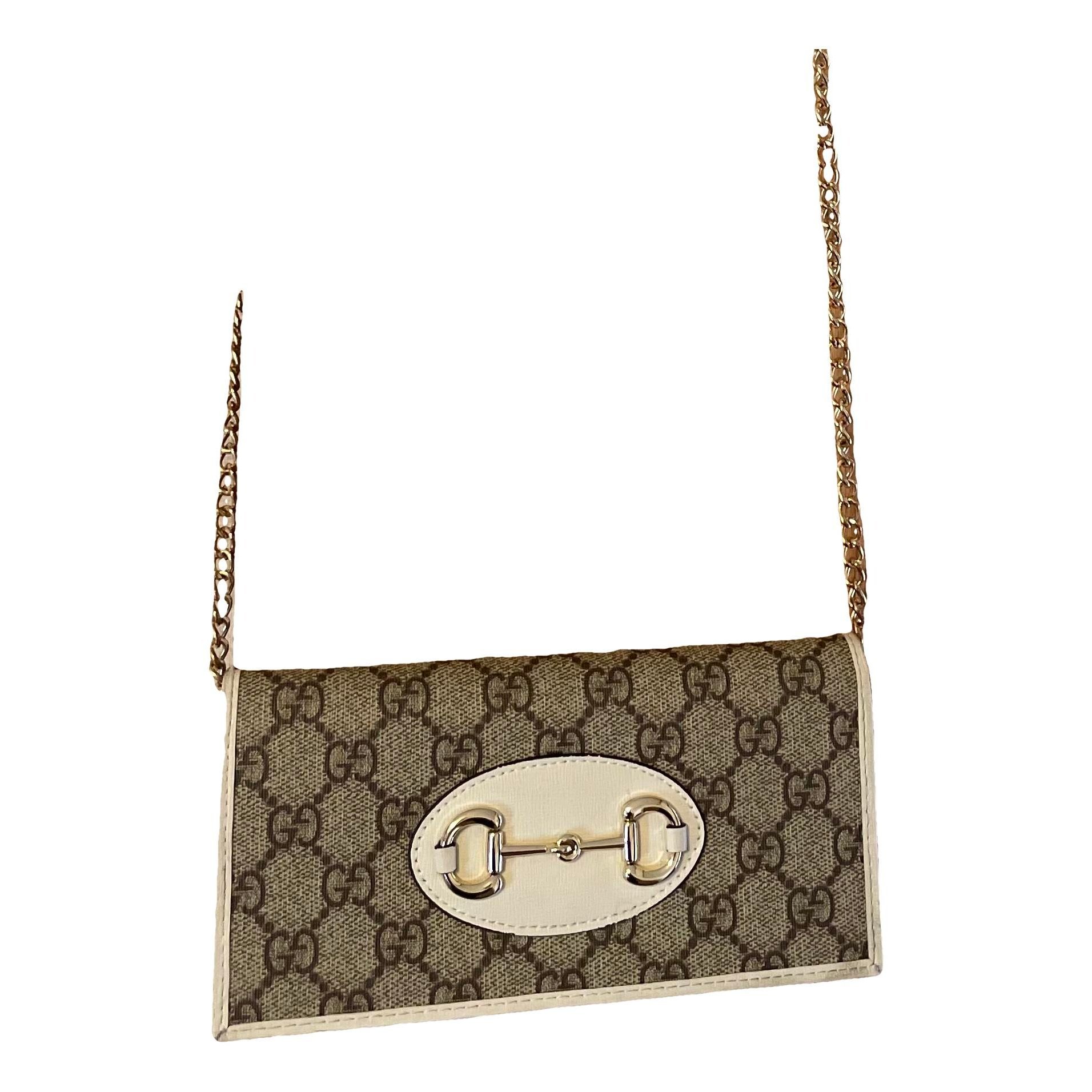Horsebit 1955 Chain Wallet leather crossbody bag