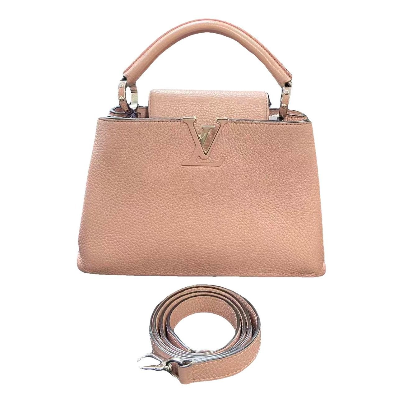 Capucines leather handbag