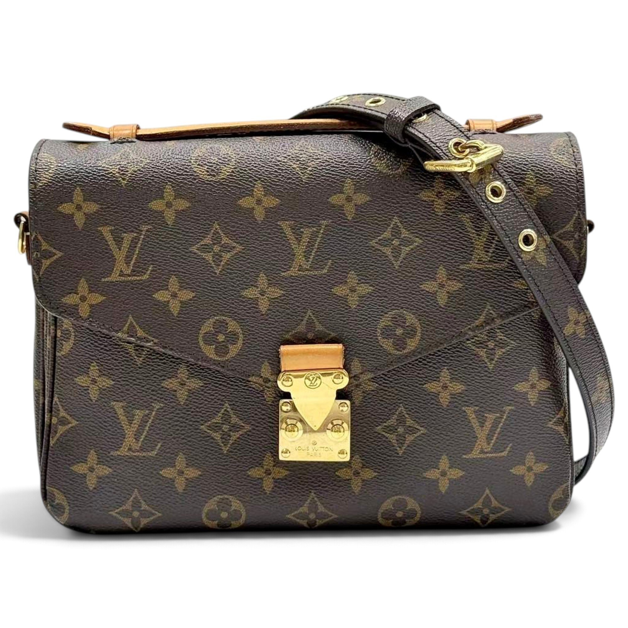Metis leather crossbody bag