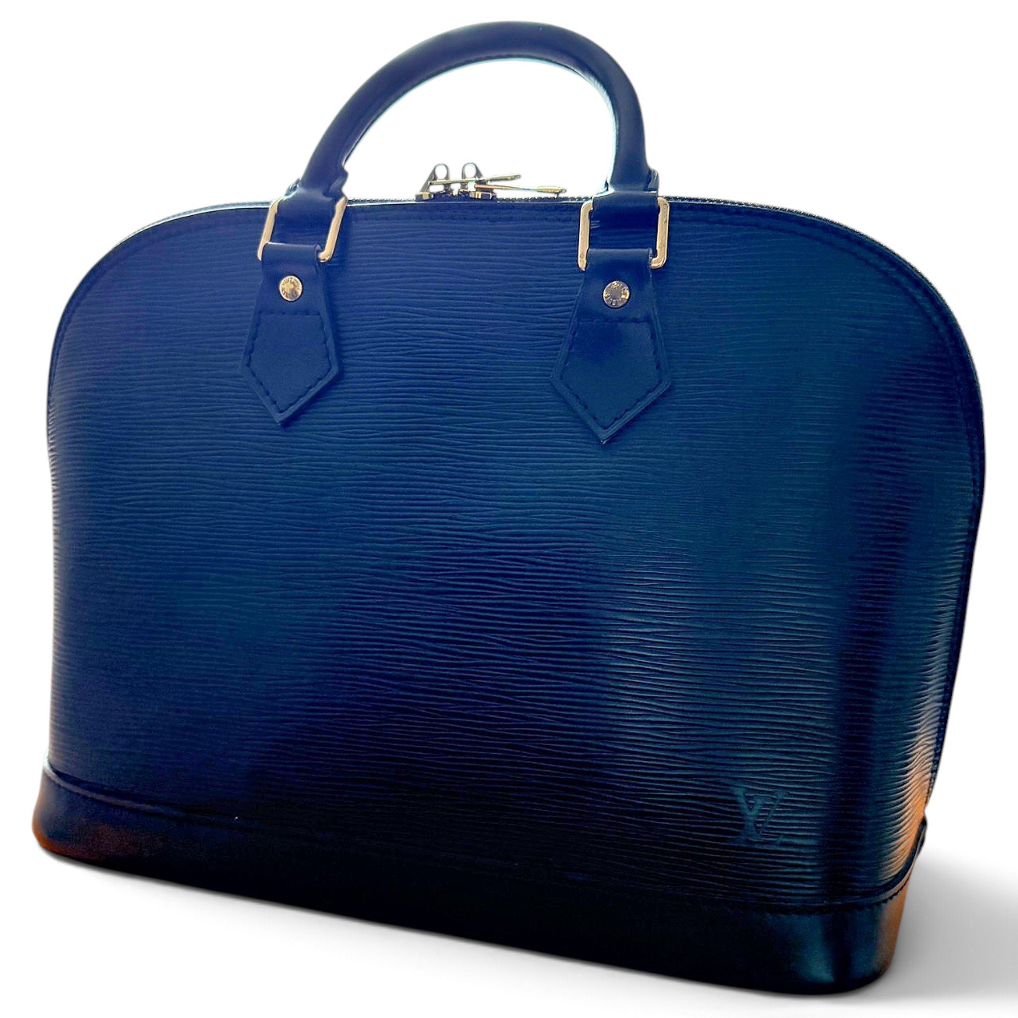 Alma leather handbag