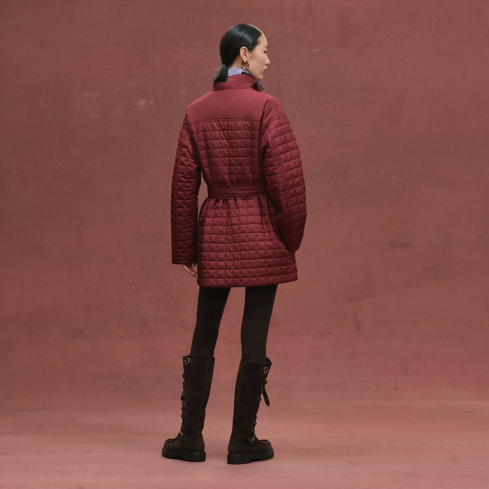 Rouge H Quilted Coat