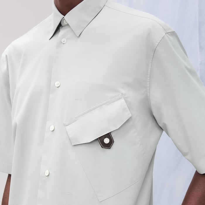 Brume Short-sleeve Straight Cut Shirt