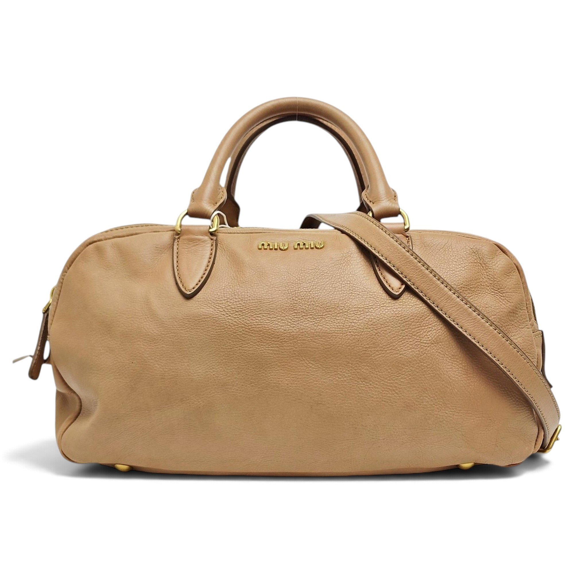 Leather handbag