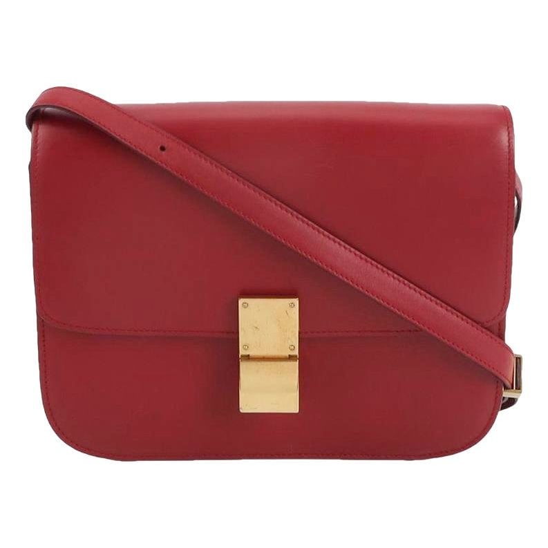 Classic leather handbag